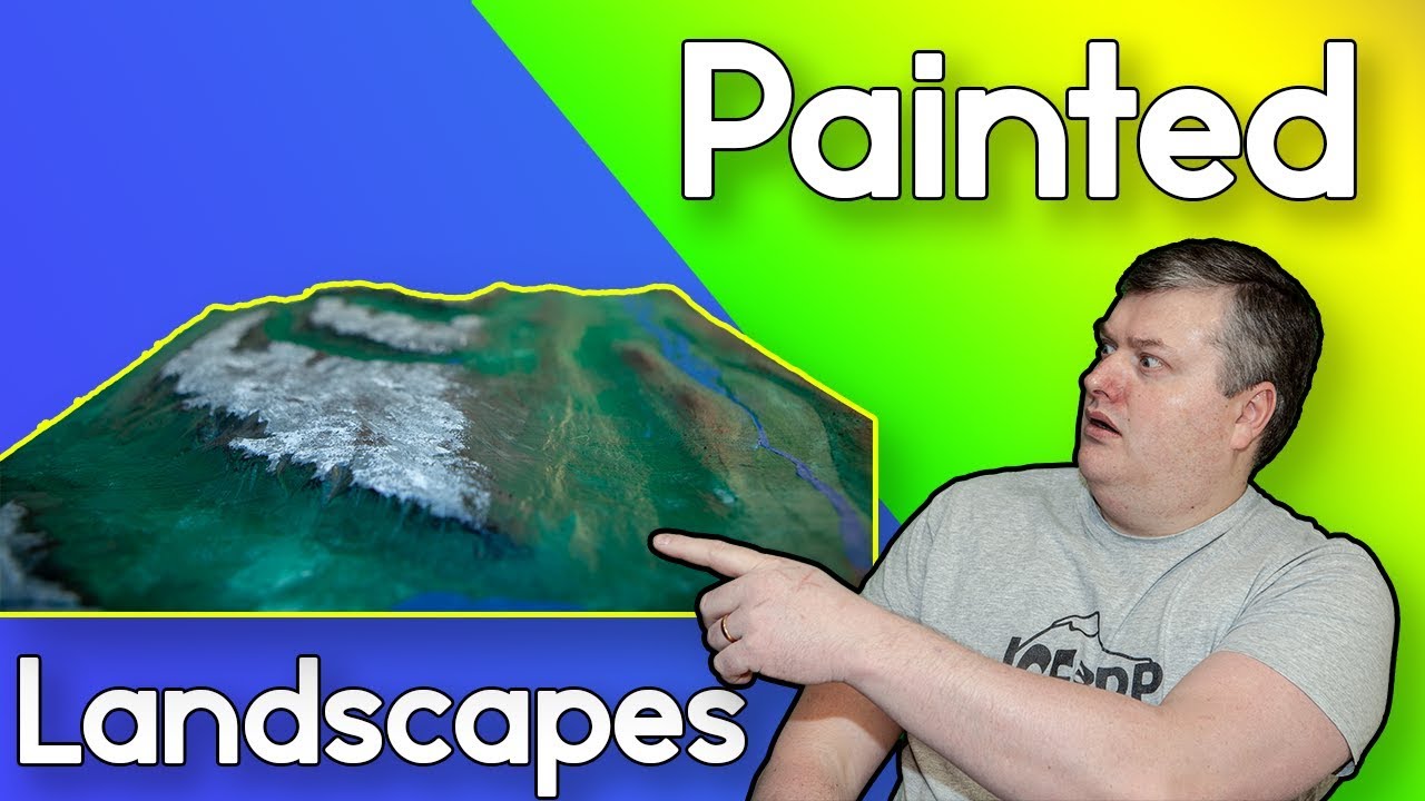 Tungnafellsjökull - 3D Printed and Painted — Tungnafellsjökull — video poster