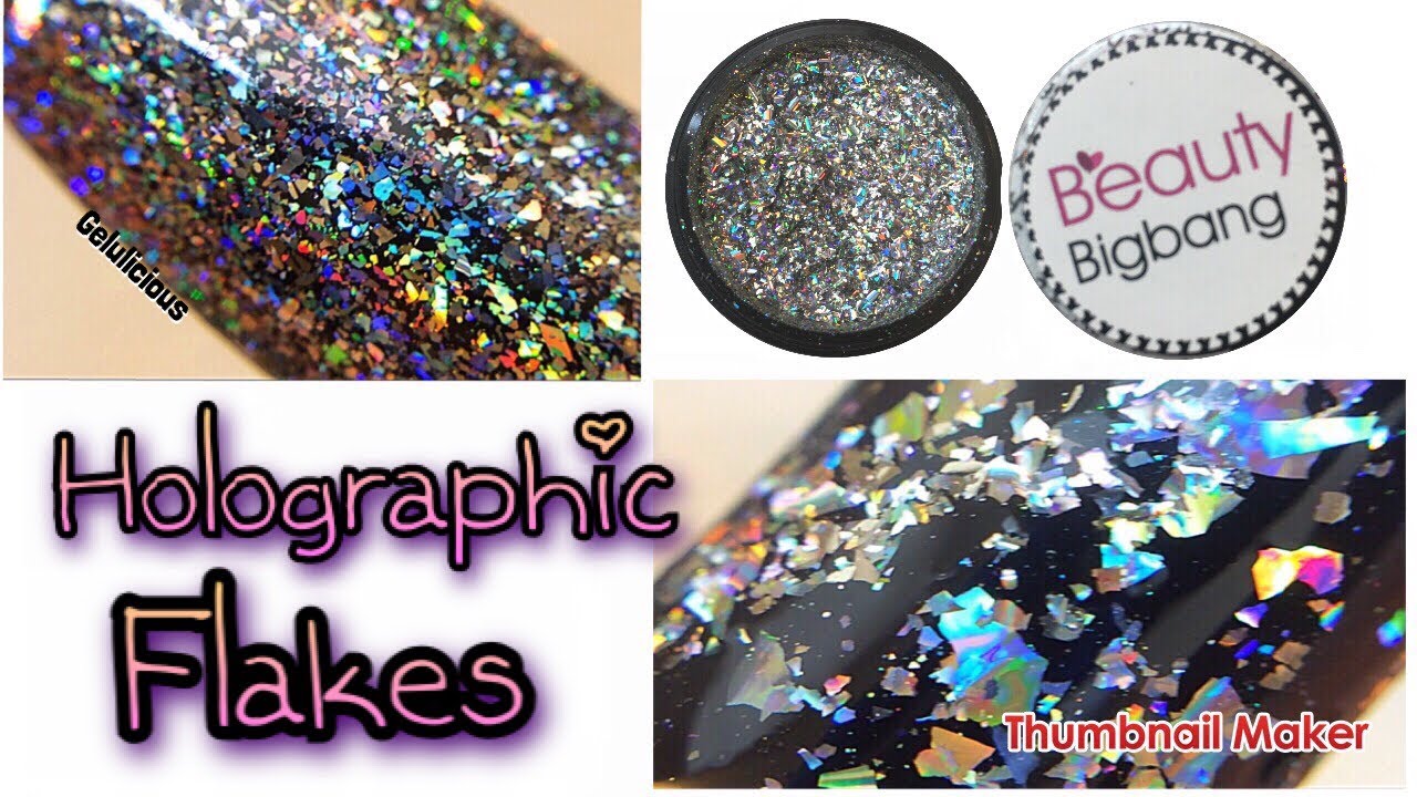 Beauty BigBang | Holographic Flakes | Review & Swatches