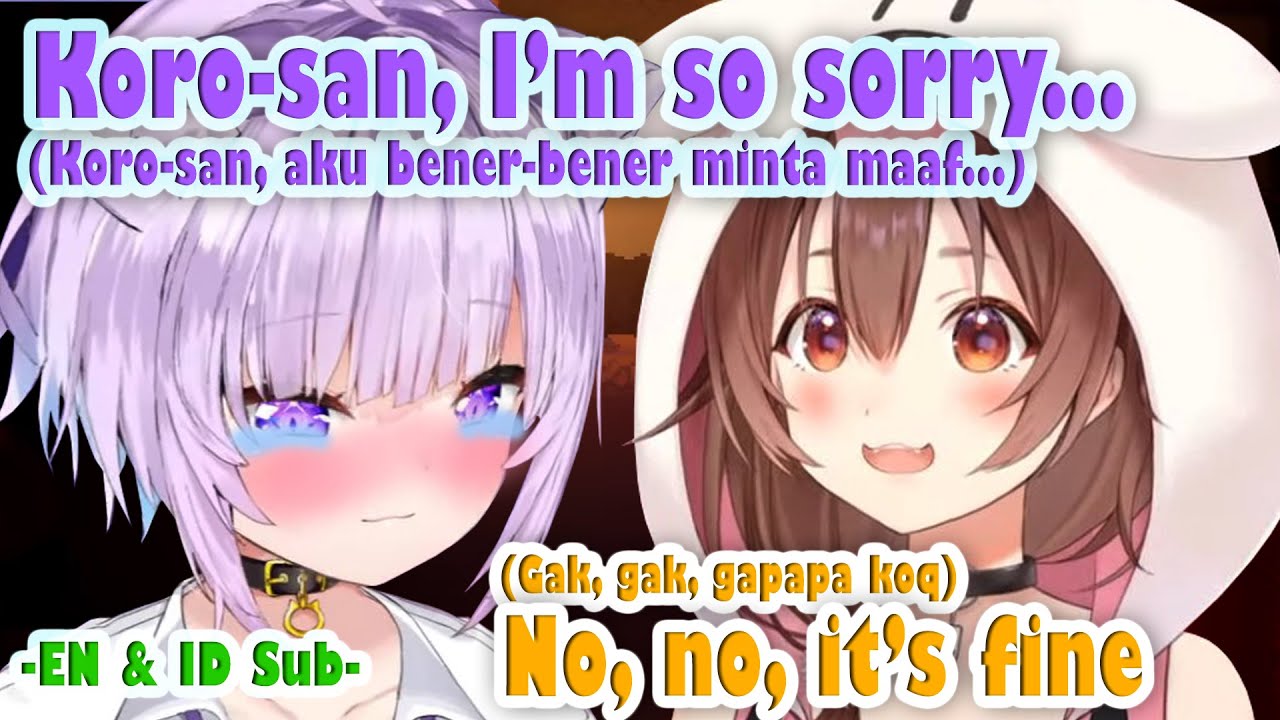 OkaKoro Stream Just Started, But Okayu Already Apologizing to Korone Because of This [Hololive]