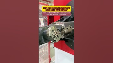 Wire Processing Equipment Multi-Axis Wire Bender 3d bender cnc wire forming machine