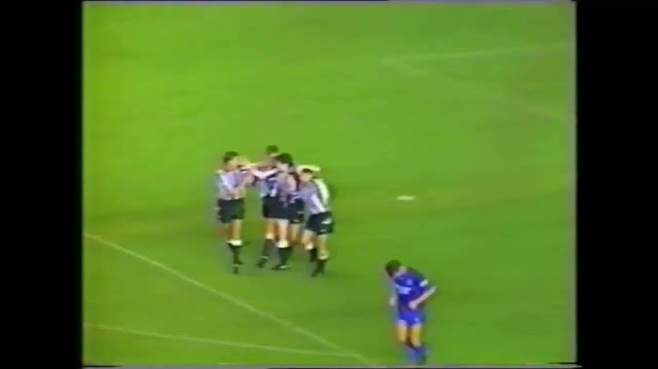Newcastle United 4 Leicester City 0 1992/93 (Anglo Italian)