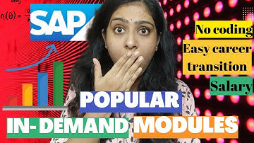 Most IN DEMAND SAP module I would study now💯 POPULAR modules to learn for Freshers 2024 tamil