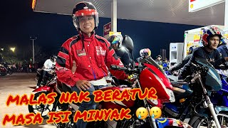 SUASANA RIDE RXZ MEMBERS | PALING SUSAH BILA NAK ISI MINYAK | HOMESTAY KENANGAN GONG BADAK