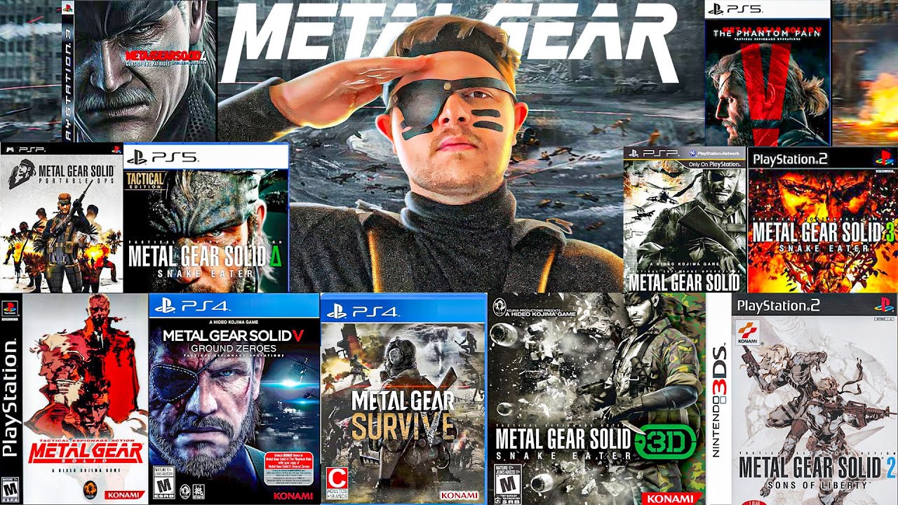 Я играл и оценивал ВСЕ игры серии Metal Gear (включая спин-оффы)