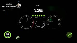 0 - 100 kmh Range Rover Sport 3.0 TDV6 245 (0 - 60 mph)
