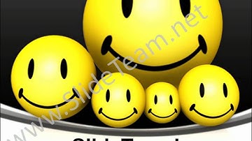 Smiley Balls Symbol PowerPoint Templates ppt Themes 1112 Slides Backgrounds