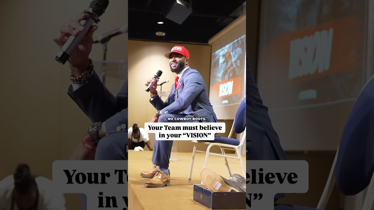 U agree ? Your team must believe in your vision #corporatespeaker #davidpowertalk #teamwork #vision