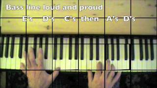Al Stewart-Year Of The Cat- Piano Tutorial-Mikesmusic123