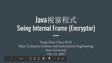 Java Swing Window Program (視窗程式)