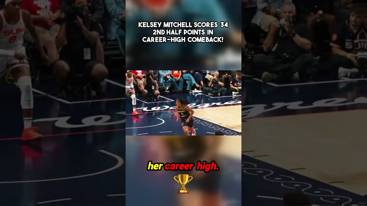 Kelsey Mitchell Scores 34 2nd Half Points In Career High Comeback 