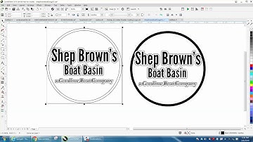 Corel Draw Tips & Tricks Convert an outline to a Object