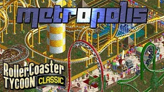 Skyscrapers / Metropolis | Rollercoaster Tycoon Classic | Time Twister | Let's Play!