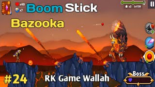 Boomstick Bazooka Pazzale Level - 116 to 120 | Boom Stick Gameplay 116 - 120 | RK Game Wallah