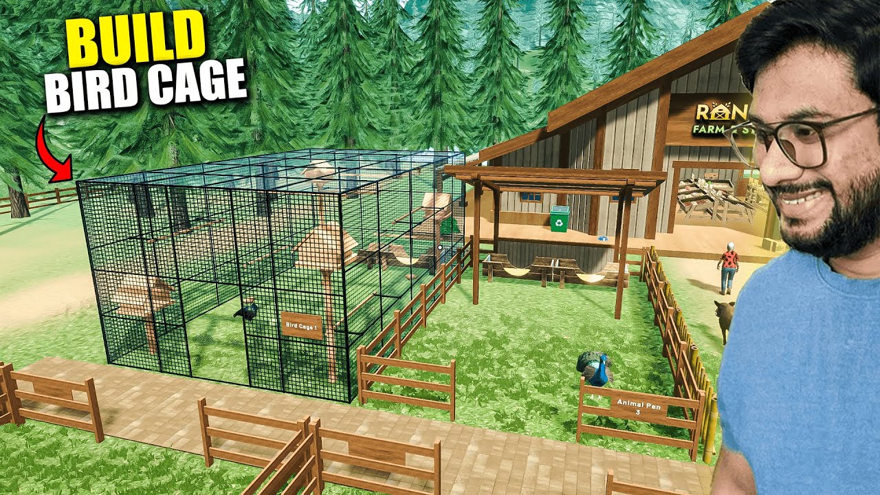 FINALLY BUILD BIG BIRD CAGE FOR PROFIT🤯❤ - Ranch Farm and Store Simulator