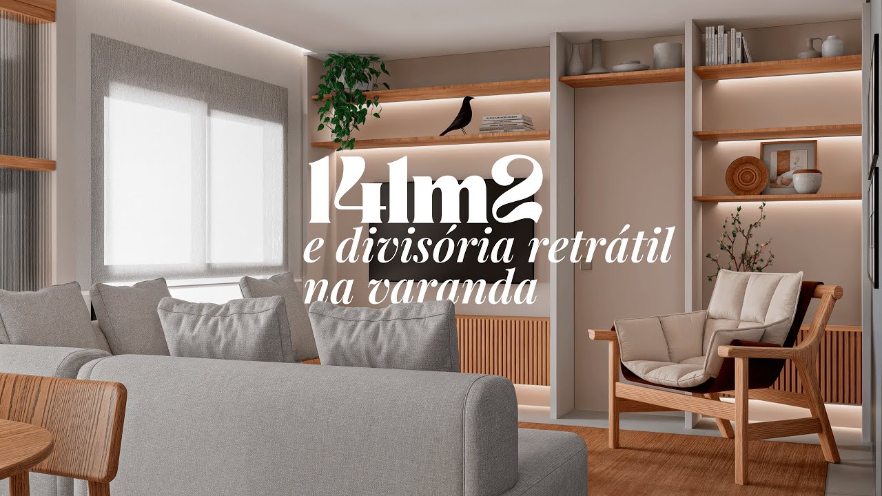 141m2 E UMA VARANDA SEMI INTEGRADA... O QUE É ISSO?!