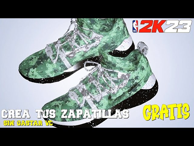COMO CREAR TUS PROPIAS ZAPATILLAS GRATIS en NBA 2K23 MI CARRERA - YouTube
