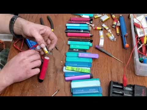 How to Charge ANY disposable vape, FUME, e-cig, stig, air bar, geek bar, etc. EASY WAY and safe!