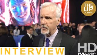 James Cameron on Avatar The Way of Water at London premiere