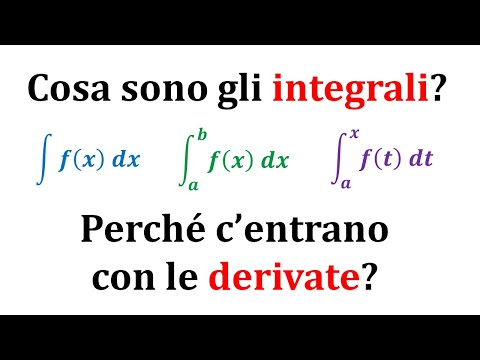 Video: Qual è la relazione tra integrale e derivata?