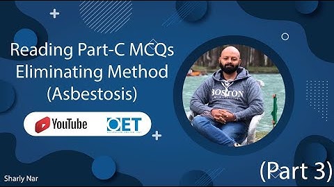 Reading Part C MCQs Eliminating Method Asbestosis (Part 3)