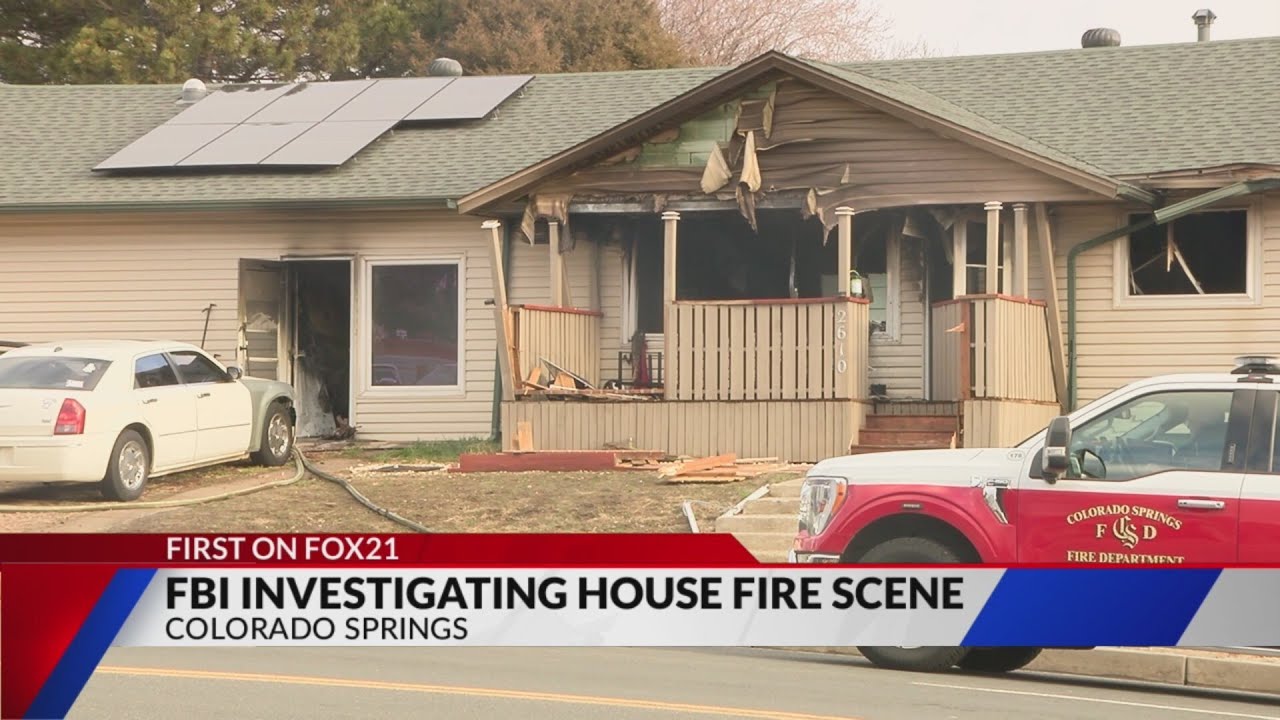 FBI INVESTIGATING HOUSE FIRE SCENE - YouTube