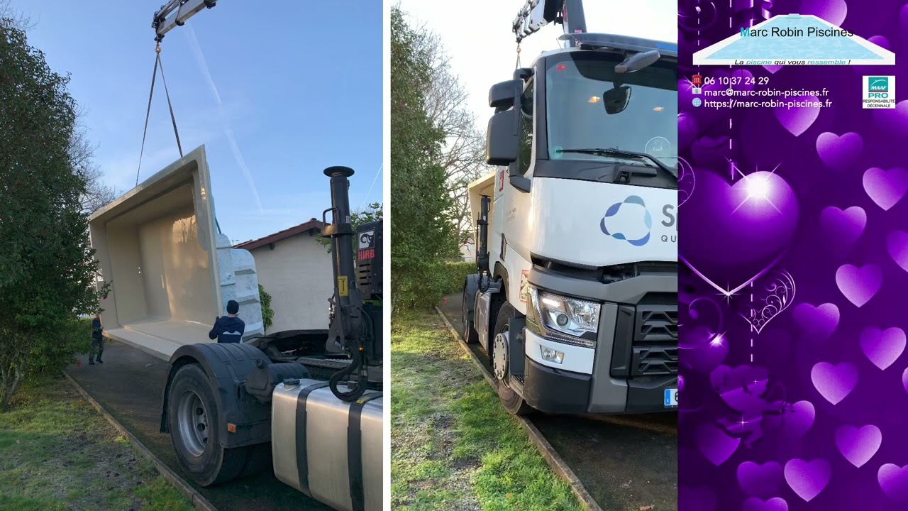 Mercredi 7 Février : Installation &  mise en service d'une piscine STAR 7  à Saint Médard en Jalles
