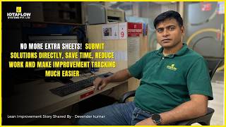 No More Extra Sheets! 🚀 | Direct Solution Submission System | IOTAFLOW Kaizen Improvement | #lean Guide