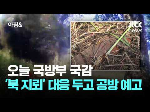 오늘 국방부 국감…'북 지뢰' 대응 두고 공방 예고 / JTBC 아침&