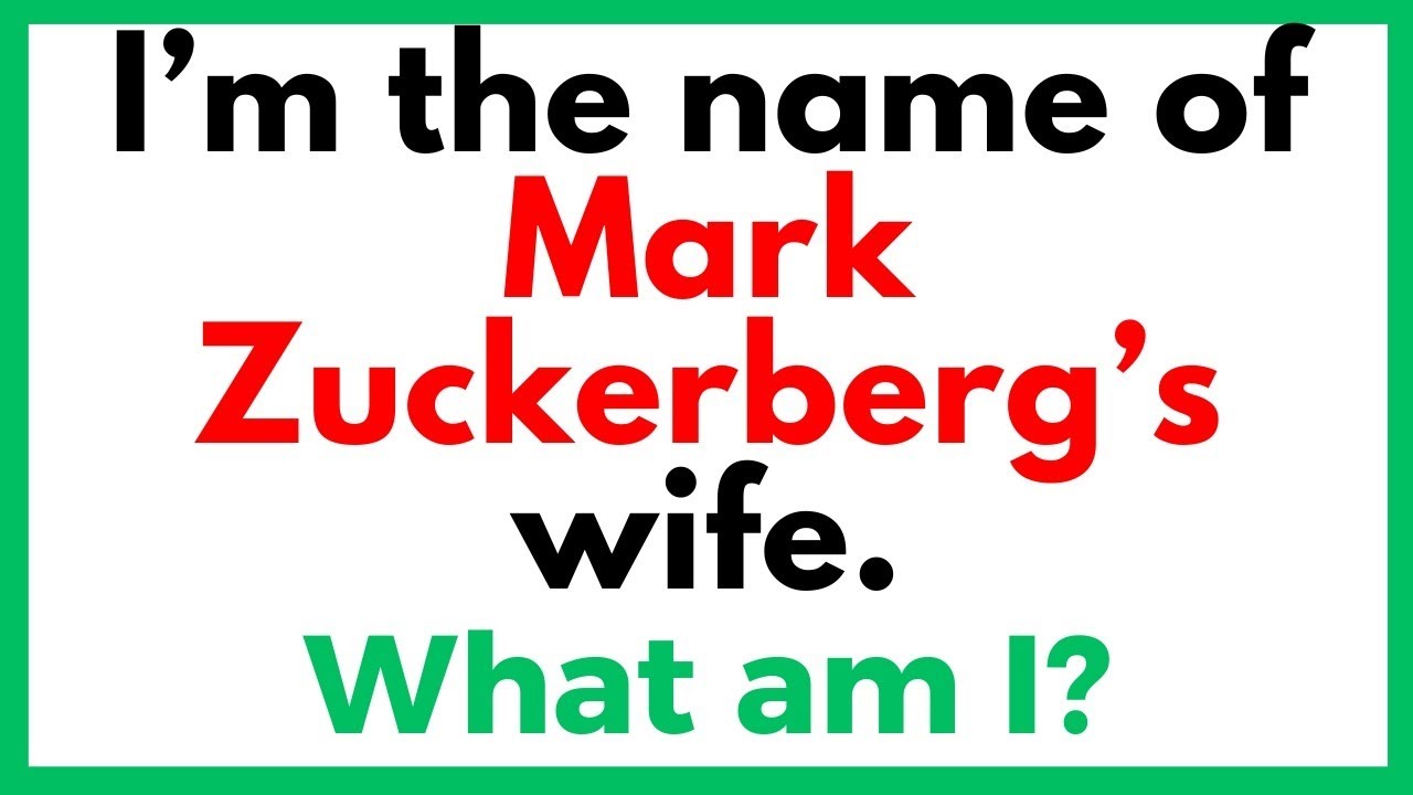 Only a Genius Can Solve These Mark Zuckerberg Riddles! 🧩 | 30 Tech Puzzles for Smart Minds 🧠