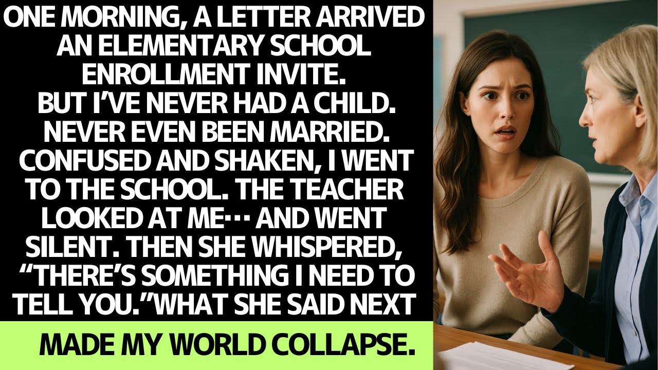 I got a school letter for my child… but I've never even been married.