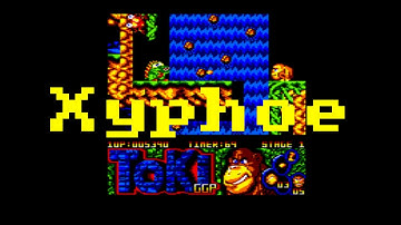 GGP Toki on Amstrad CPC  _  Xyphoe