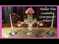 Gorgeous and Unique Dollar Tree Candelabra Centerpiece DIY Home Decor