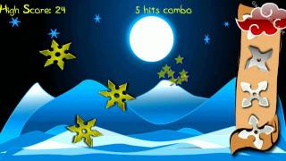 "Flick Ninja" Android game taster screenshot 1