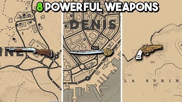 POWERFUL Weapons You can get EARLY in Red Dead Redemption 2