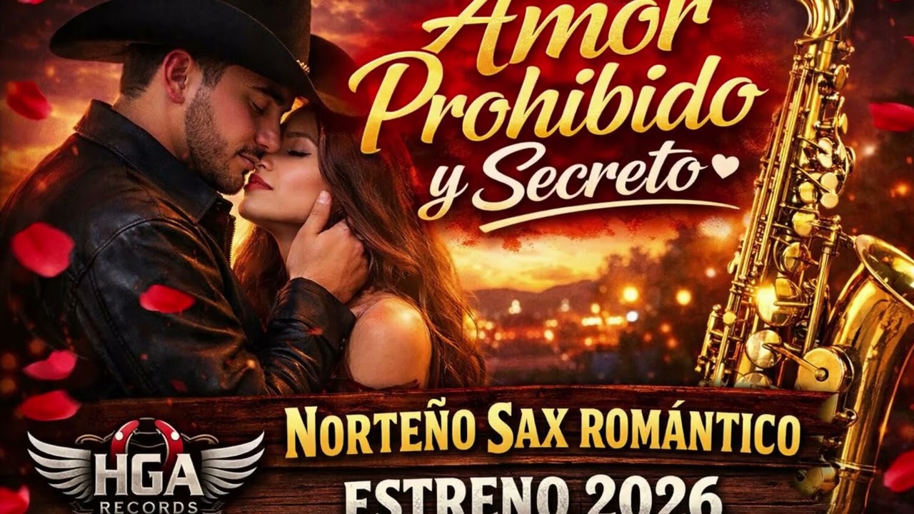 Amor Prohibido y Secreto | Norteño Sax Romántico 2026 (Estreno)