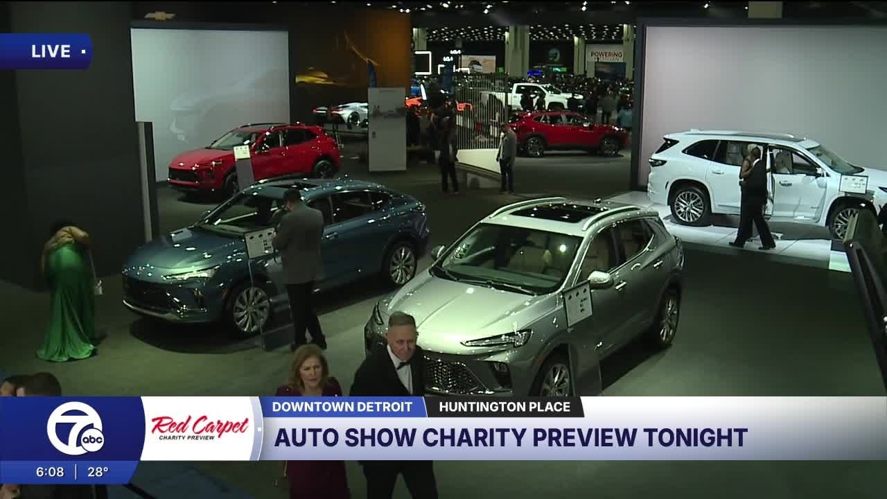 Inside the Detroit Auto Show's Charity Preview