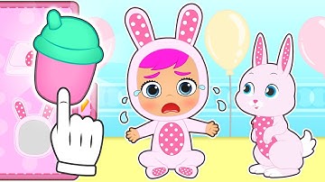 LILY E RUBY 🐰 Disfarces dos Coelhos Chorões
