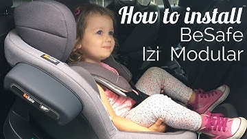 Installing the BeSafe Izi Modular Capsule and Car Seat in a Mini Clubman