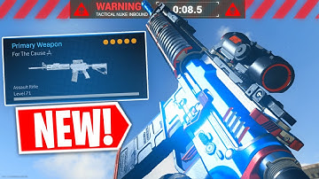 NEW M4A1 "FOR THE CAUSE" BLUEPRINT IS INSANE... (BEST M4A1 CLASS SETUP) - MODERN WARFARE
