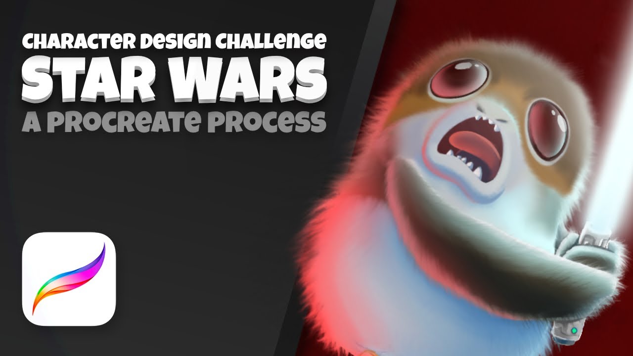 Character Design Challenge | Star Wars (A Procreate Process)