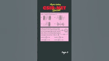 CSIR NET Special Problems|CSIR NET 2025 #csirnet #gate #iitjam #tifr #net #jest #physics  #wbslst