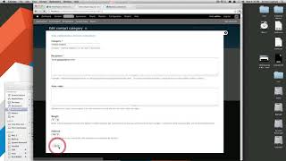 Drupal Tutorials #20   Creating a Contact Form With Drupal