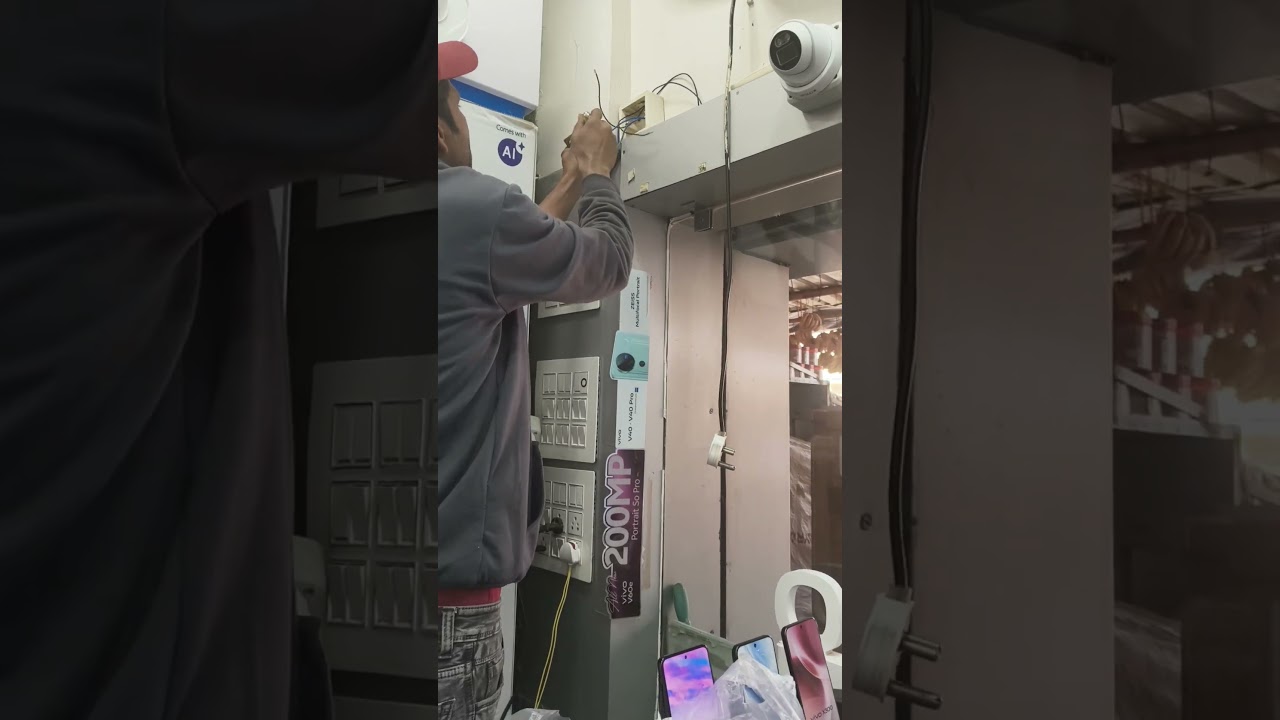 Electrical switch board installation || 