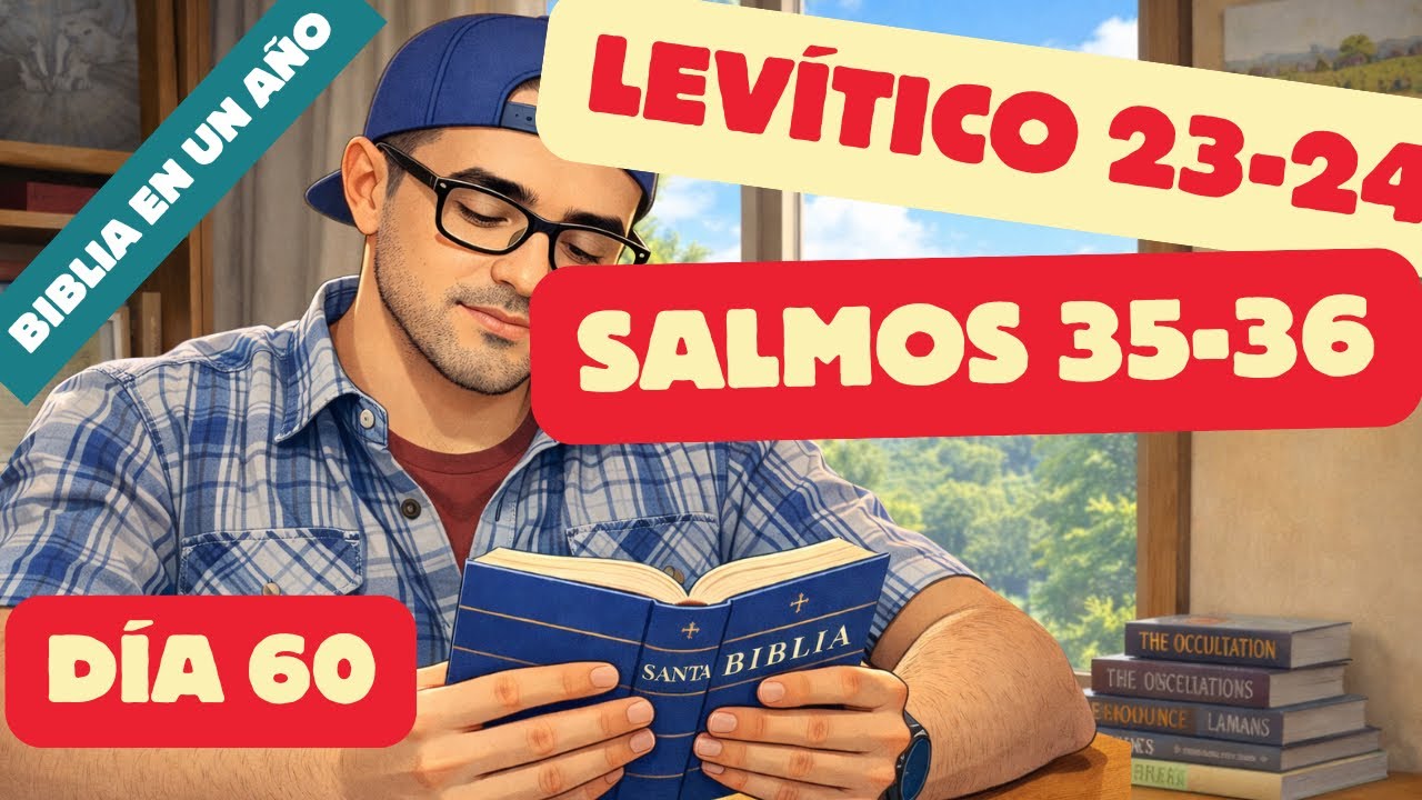 Día 60 - Levítico 23-24 y Salmos 35-36 - BIBLIA EN UN AÑO NBLA