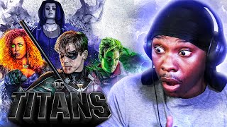 FIRST TIME WATCHING *TITANS* Episode 1 Reaction