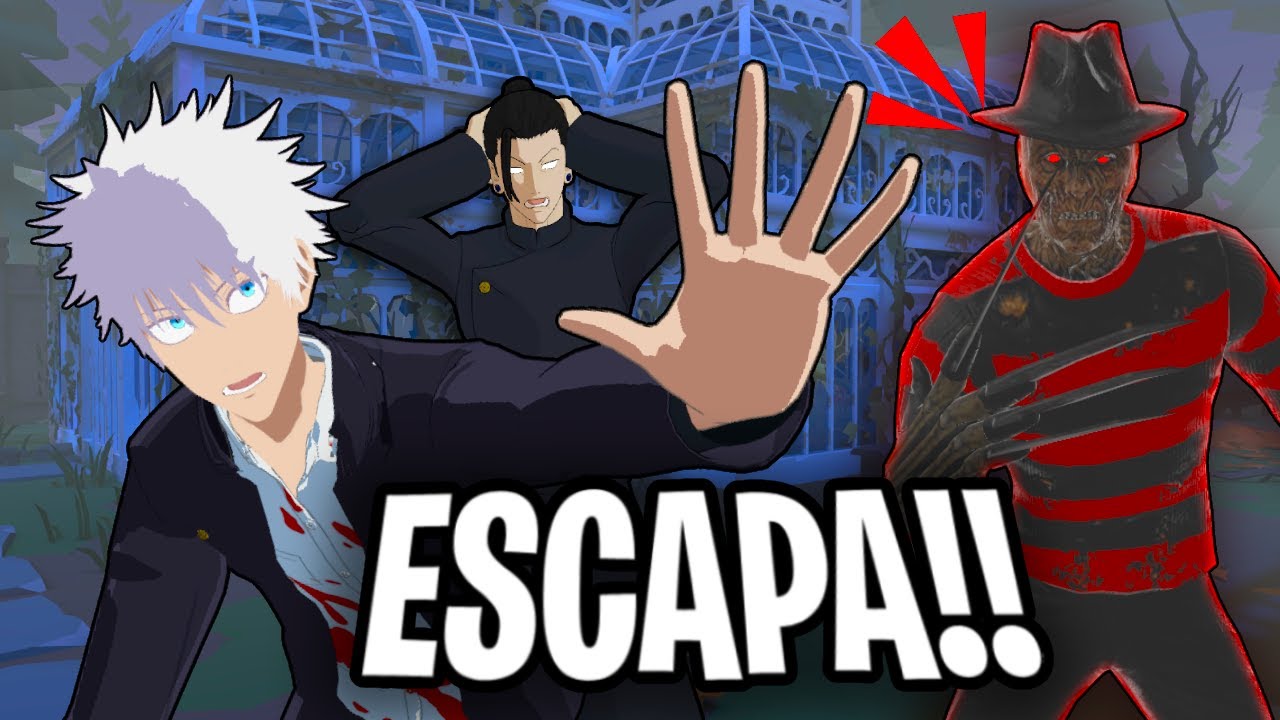 GOJO y GETO ESCAPAN de PELICULAS de TERROR  | JUJUTSU KAISEN VR