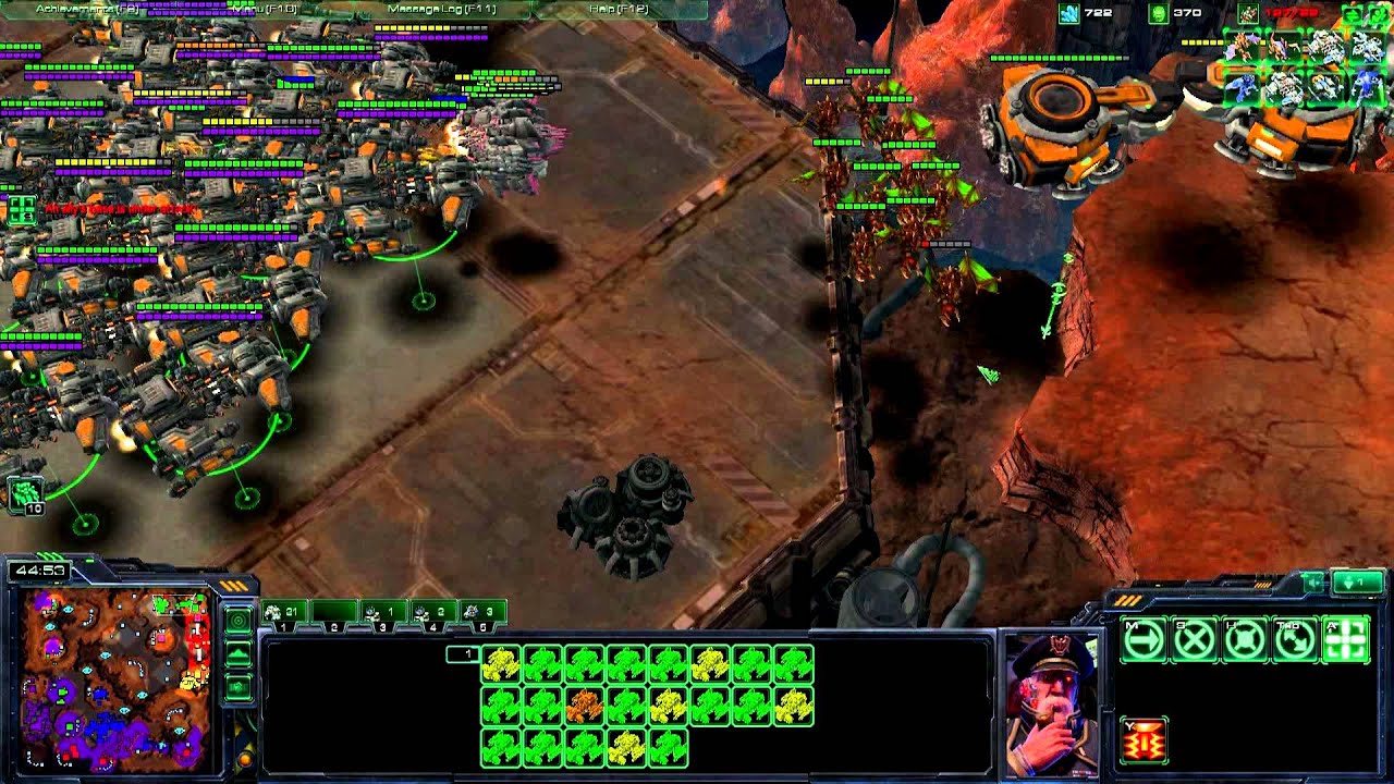Starcraft 2 - Monobattles - Part 2 - Cattle bruisers... good unit!