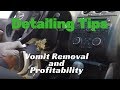 Detailing Tips: Vomit removal and profitability