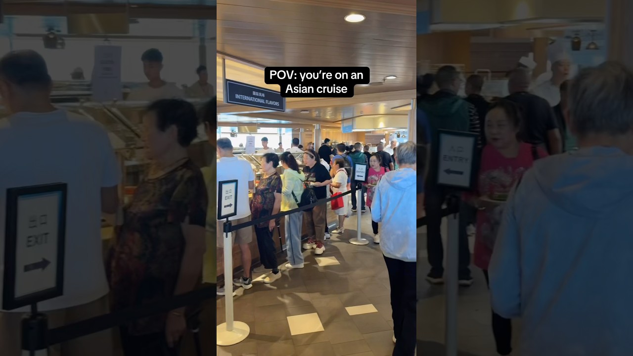POV: You're on an Asian Cruise 🚢 🍽️