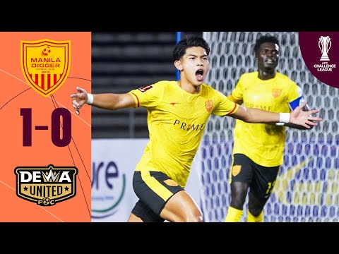 Manila Digger edge TIGHT 1ST LEG! | Manila Digger FC 🇵🇭 vs Dewa United FC 🇮🇩 | Highlights ACGL™ — football highlights